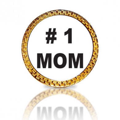 #1 Mom Golf Ball Marker