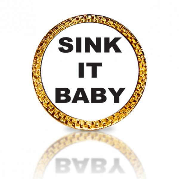 Sink It Baby Golf Ball Marker