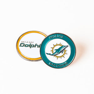 Miami Dolphins Golf Ball Marker