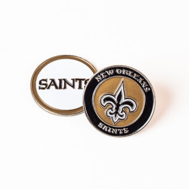 New Orleans Saints Golf Ball Marker