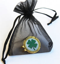 Load image into Gallery viewer, Shamrock Golf Ball Marker and Hat Clip Gift Set
